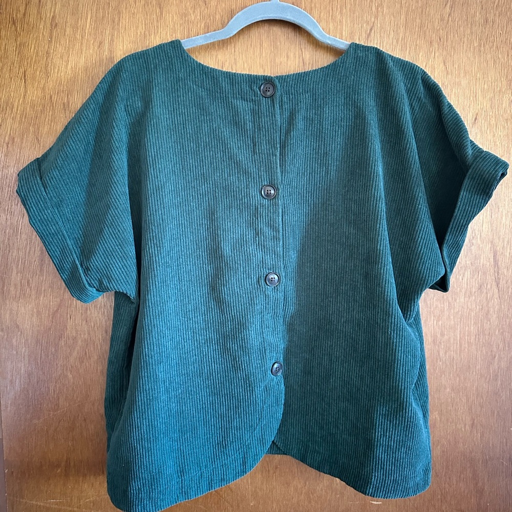 Madewell Green Top - Picture 5 of 5